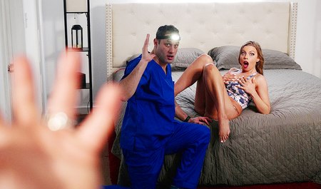 医生来到别人的妻子身边并与她发生性关系以预防冠状病毒