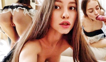 女仆喝醉了，把自己交给了房间主人，这样他就不会抱怨