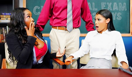 一边是跨种族群交，一边是教育部