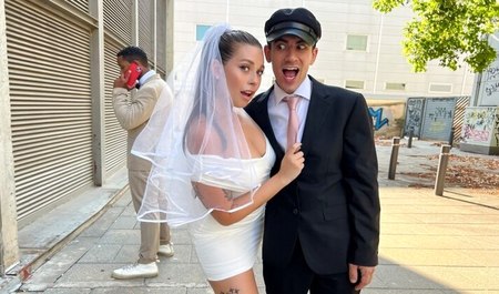 司机很好地代替了新娘的丈夫Yae Triplex