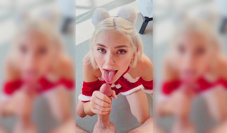 根本不可能不享受与 Eva Elfie 的性爱......