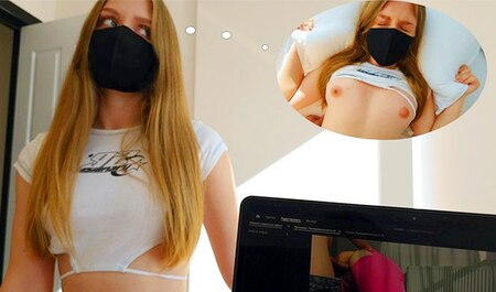 他没有让一个饥渴的女孩去他的邻居那里，而是用自己的鸡巴操她